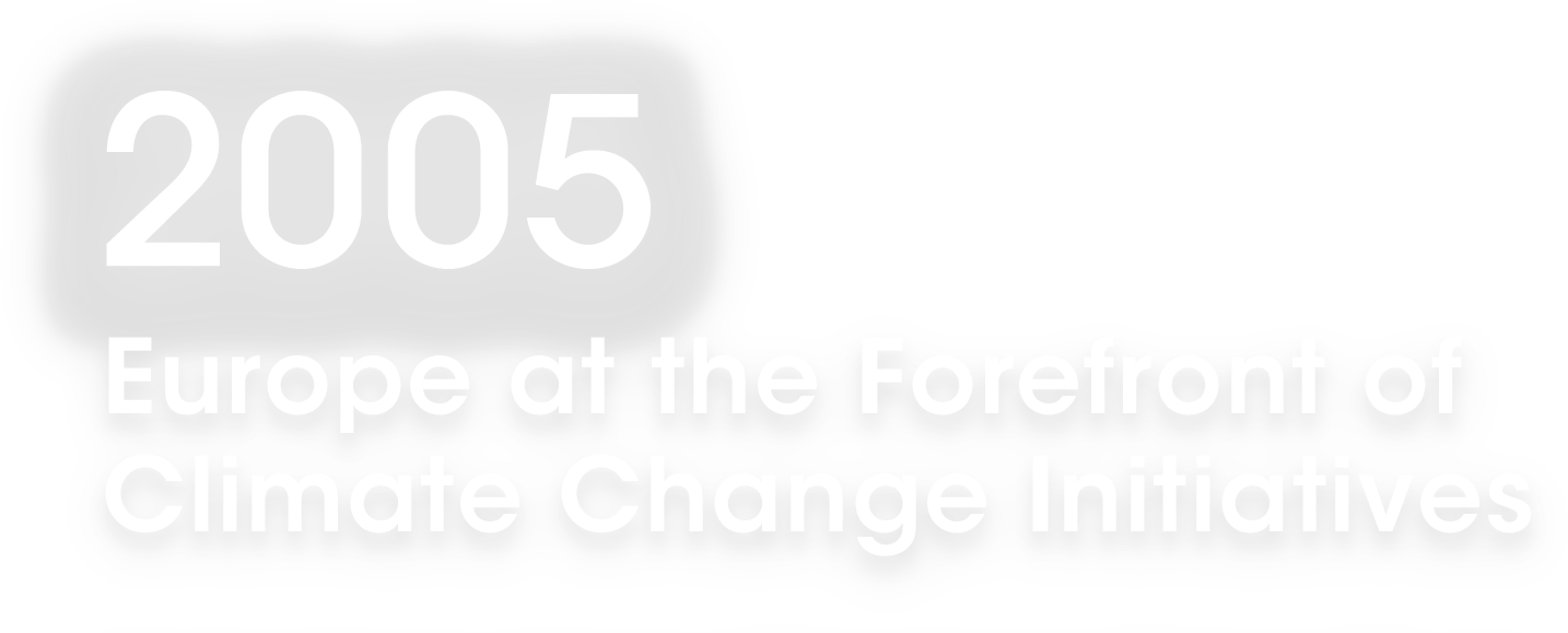 2005 europe at the forefront of climate change initiatives