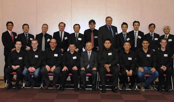 Kyocera Service Award, Trip to Japan, Osaka at Kyocera Document Solution Headquarters in April 2014.