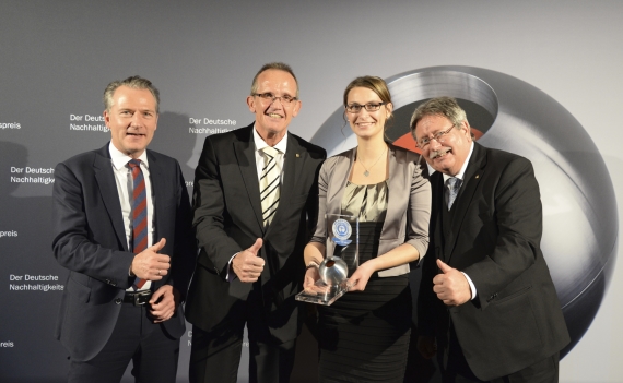 Kyocera Document Solutions Germany awarded with the Blue Angel 2014 Award