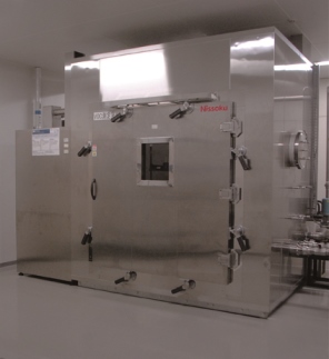 Certified Testing chamber at KYOCERA R&D