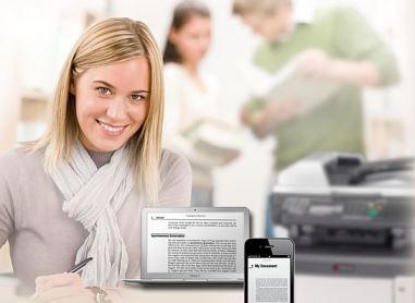 Everyone Print supports BYOD with Kyocera devices