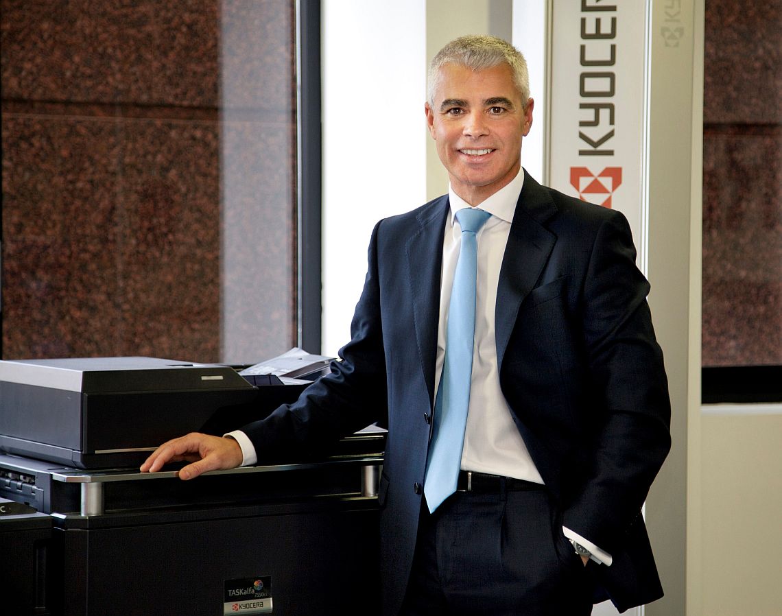 Oscar Sanchez, General Manager of Kyocera Document Solutions Spain and Executive Vice President of the European Regional Headquarters