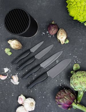 Kyocera to engineer new patented Z212 ceramic knife blade with razor-like precision sharpness